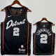 2023-24 Pistons CUNNINGHAM #2 Black City Edition Top Quality Hot Pressing NBA Jersey