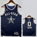 2023-24 ALL-STAR TATUM #0 Blue Top Quality Hot Pressing NBA Jersey
