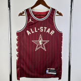 2023-24 ALL-STAR GILGEOUS-ALEXANDER #2 Red Top Quality Hot Pressing NBA Jersey