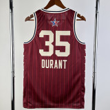 2023-24 ALL-STAR DURANT #35 Red Top Quality Hot Pressing NBA Jersey
