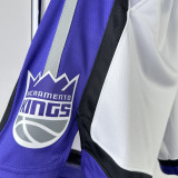 2023-24 Kings White Home Top Quality NBA Pants