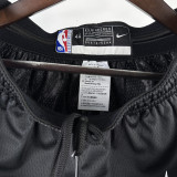 2023-24 Kings Black Away Top Quality NBA Pants