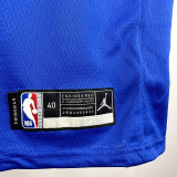 2021-22 KNICKS ROSE #4 Blue Top Quality Hot Pressing NBA Jersey (Trapeze Edition) 飞人版