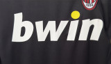 2006-2007 ACM Away Black Retro Soccer Jersey