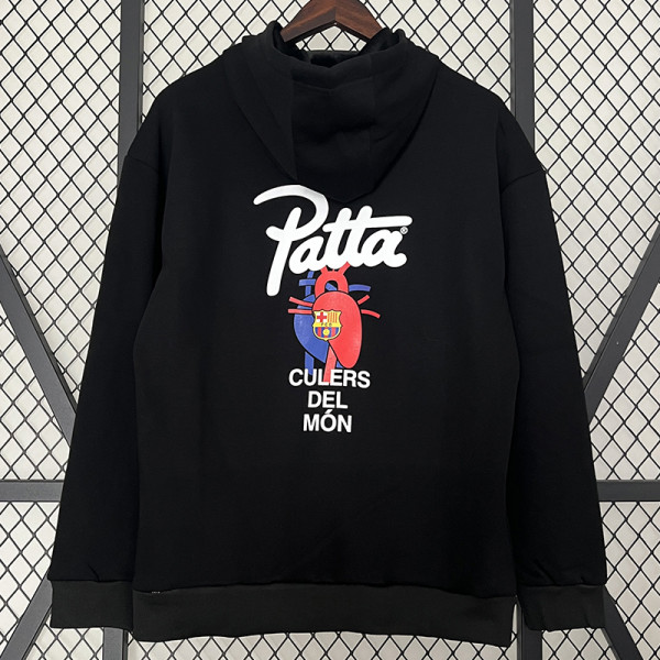 2023-24 BAR Black Hoody (加绒) 黑