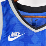 2023-24 Magic WAGNER #22 Dark Blue Top Quality Hot Pressing NBA Jersey (Retro Logo)(V领)