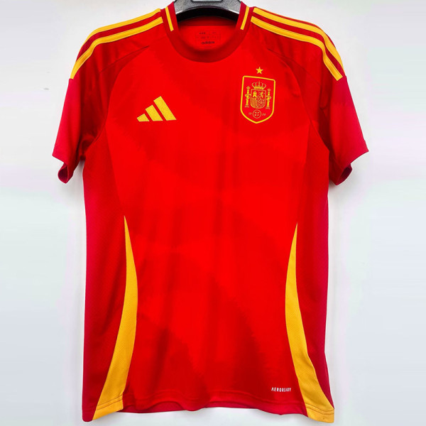 2024-25 Spain Home Fans Soccer Jersey