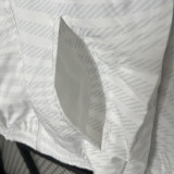 2024-25 RMA White & White Double Sided Windbreaker (双面风衣)(涂鸦)