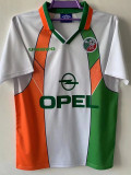 1994-1996 Ireland White Retro Soccer Jersey