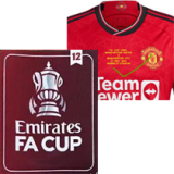 2023-24 Man Utd Home FA CUP FINAL2024 Fans Soccer Jersey