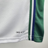 KNICKS IRVING #11 White 75th Anniversary City Edition Top Quality Hot Pressing NBA Jersey