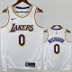 2022-23 Lakers WESTBROOK #0 White Top Quality Hot Pressing NBA Jersey(圆领)