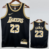 2022-23 LAKERS JAMES #23 Black Glory Edition Top Quality Hot Pressing NBA Jersey (荣耀版)