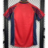 1998 Spain Home Retro Soccer Jersey