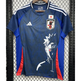2024 Japan Royal blue Special Edition Fans Soccer Jersey (鸣人动漫)
