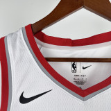 2022-23 Trail Blazers AVDIJA #8 White Top Quality Hot Pressing NBA Jersey