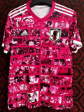 2024-25 Japan Pink Red Special Edition Fans Training Shirts (粉红动漫)