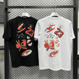 T266 Jordan Black High Quality Casual T-Shirt