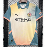 2024-25 Man City Fourth Fans Soccer Jersey