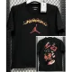 T266 Jordan Black High Quality Casual T-Shirt