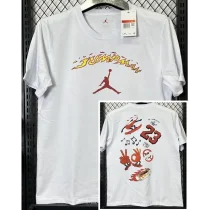 T266 Jordan White High Quality Casual T-Shirt