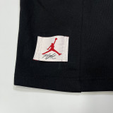 M001 Jordan Black Pure Cotton Fabric Casual Short Pants (红标)