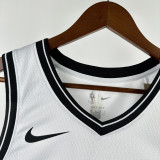 2022-23 NETS CUI #8 White Top Quality Hot Pressing NBA Jersey