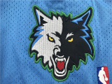 TIMBERWOLVES Light blue City Edition Top Quality NBA Pocket Pants #森林狼