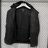 2024-25 PSG Jordan Black Outdoor Jackets #B602冲锋衣