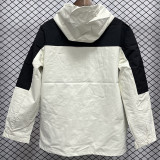 2024-25 New Jordan White Outdoor Jackets #B601冲锋衣