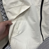 2024-25 PSG Jordan White Outdoor Jackets #B602冲锋衣