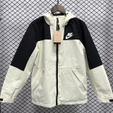 2024-25 New NK White Outdoor Jackets #B600冲锋衣