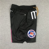 Heat Black City Edition Top Quality NBA Pocket Pants (热火彩虹版)