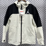 2024-25 New Jordan White Outdoor Jackets #B601冲锋衣