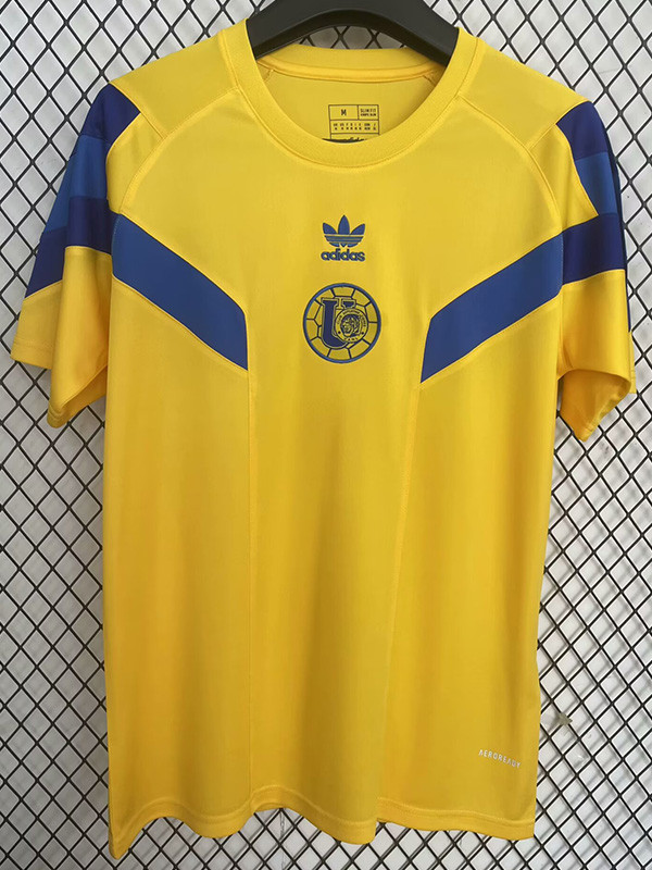 2024-25 Tigres UANL Special Edition Yellow Training Shirts (三叶草)