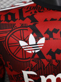 2025-26 ARS Red Special Edition Player Version Training shirts (涂鸦红)