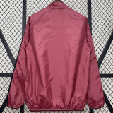 2024-25 RMA Red & Khaki Double Sided Windbreaker (双面风衣)