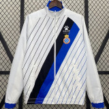 2024-25 Real Sociedad Blue & White Double Sided Windbreaker (双面风衣)