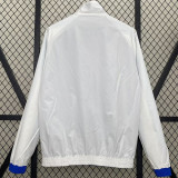 2024-25 Real Sociedad Blue & White Double Sided Windbreaker (双面风衣)