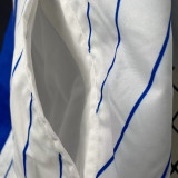 2024-25 Real Sociedad Blue & White Double Sided Windbreaker (双面风衣)