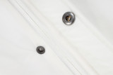 2024-25 ACM White Hooded Windbreaker Fabric Cotton Coat #G255(黄标)
