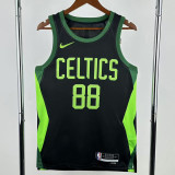 2024-25 CELTICS QUETA #88 Black City Edition Top Quality Hot Pressing NBA Jersey