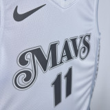2024-25 Dallas Mavericks IRVING #11 White City Edition Top Quality Hot Pressing NBA Jersey