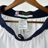 2024-25 Clippers White City Edition Top Quality NBA Pants