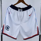 2024-25 Clippers White City Edition Top Quality NBA Pants