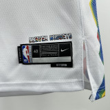 2024-25 Nuggets PORTERJR. #1 White City Edition Top Quality Hot Pressing NBA Jersey