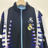 1997-1998 RMA Light blue & Black Retro Double Sided Windbreaker (双面风衣)