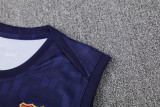 2025-26 BAR Royal blue Tank top and shorts suit