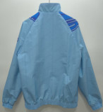 1992 England Blue & Green Retro Double Sided Windbreaker (双面风衣)