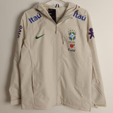2024-25 Brazil Khaki Windbreaker